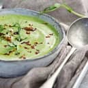 This pea and pancetta soup can be whipped up in a hurry