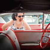 Tara O'Grady recreated her grandmother's 1957 road trip across the US in a Chevy Bel Air