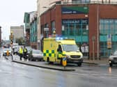 The scene of the collision | Picture: Adrian Butler