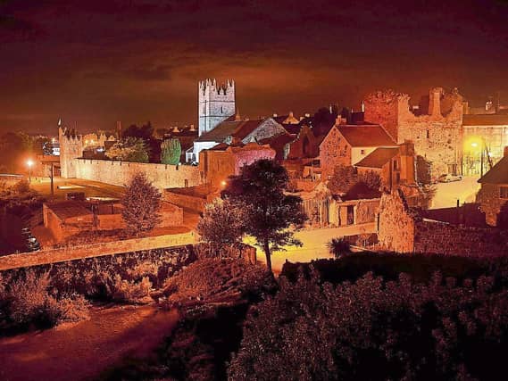 The medieval walled town of Fethard