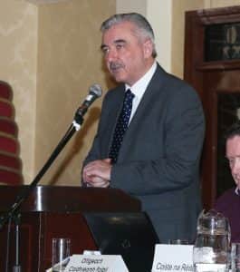 [caption id="attachment_198767" align="alignnone" width="265"] Newly elected Chairman of the Donegal County Board, Mick Mc Grath[/caption]