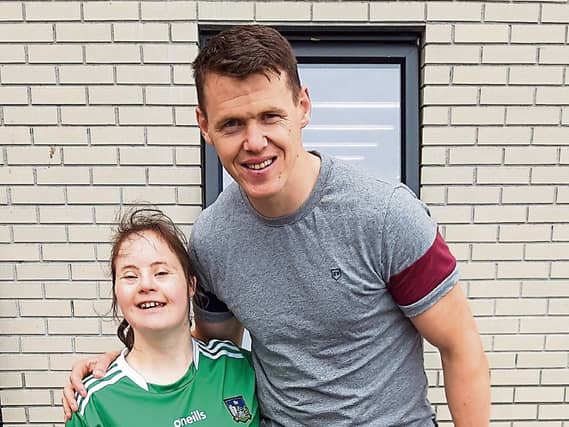 Molly with TJ Reid last week