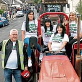 Noel Wright, Mary Ryan and Patricia, Helen, Breda and Ger Wright at last year’s Joe Wright memorial run | PICTURE: Dave Gaynor