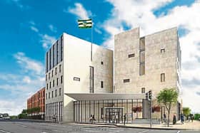 An architect's impression of the proposed Punch's Cross development