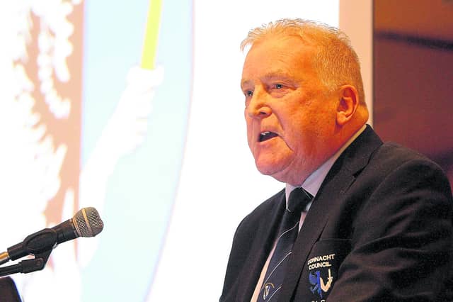 Gerry McGovern, President of the Connacht GAA Council