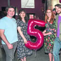 James Kennedy, Muireann Doheny, Liselott Olofsson and Tommy Dowling