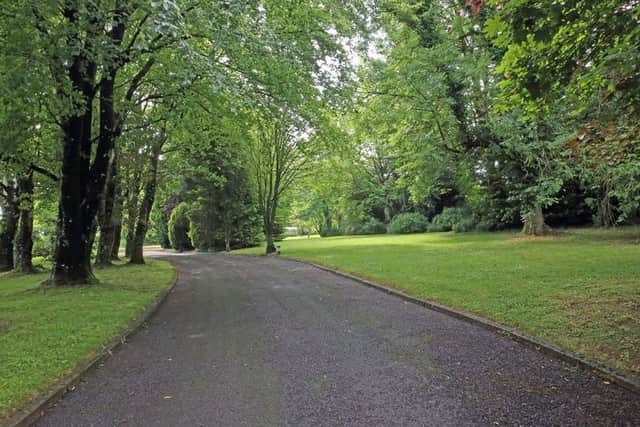 Outside includes a double garage, glass house, garden store, tack room. The gardens and grounds are a feature of the property and contain many specimen trees, shrubs and plants and are professionally landscaped.