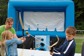 Archery is among the fun activities at Glenosheen Woods this Sunday