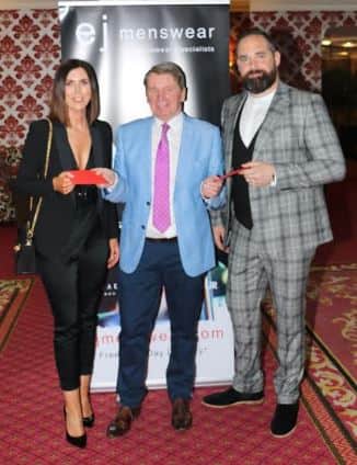 * The best dressed awards, judged by the Democrat's Matt Britton and sponsored by EJs of Sligo were won by Caroline Loughlin and Donald Hannigan (pictured below).