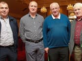 At the Arrabawn Co-op AGM in Nenagh, John Moylan, Michael Kennedy, Tom Hogan and Liam Walsh Picture: Odhran Ducie