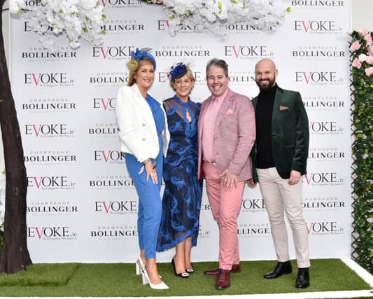 Siobhan Donohoe, Sybil Mulcahy, Edward Hayden, Tony Quinlan all at Punchestown