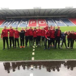 Alan Pike said the group also took in the Celtic v Aberdeen match on Saturday afternoon.