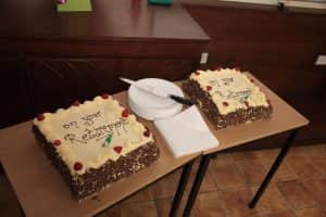 [caption id="attachment_231225" align="alignnone" width="300"] They also had 2 lovely cakes for those honoured[/caption]