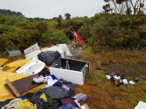 She said: "I found another pile of rubbish bigger this time, and maybe you could on this occasion ask people to be careful when choosing who they are hiring to collect their garbage or they might end up illegally dumped on the Curragh."