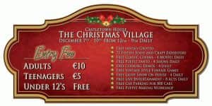 Kids under 12 are free and the entry fee for Adults is €10 per person. Several activities are included in the price.