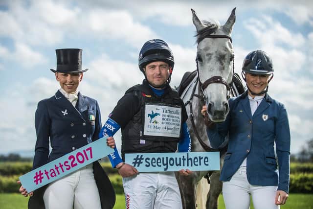 Fans will be able to enjoy Dressage, Cross Country and Show Jumping.