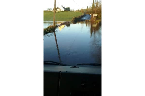 Soldiers deployed on Troop Carrying Vehicles (TCVs,) assisted people whose homes suffered flood damage and those cut off by impassable roads (below).