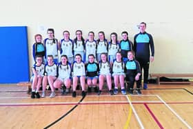 The Abbey Community College junior girls who participated the  All Ireland basketball playoffs in Scoil Chonglais, Baltinglass, Co Wicklow on Monday, April 1.