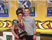 World champions, Emily and Gerard