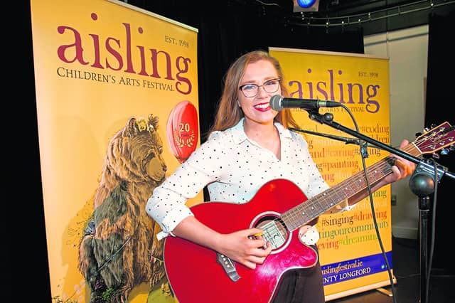 Ballymahon musician, Katie Gallagher, will be giving music workshops at the Open Day on Sunday, October 21.