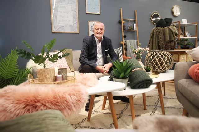 Founder and owner of JYSK, Lars Larsen, opened his first store in Aarhus in 1979. He spoke to some of his new Irish customers in Naas. MORE BELOW PICTURE