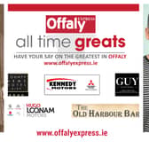 POLL: Offaly All Time Greats Last 16 - Eamon Bulfin v Neil Delamere