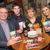 Nigel, Luke, Antoinette and Rachel Leydon at the launch of Tradfest PICTURE: PAT MOORE