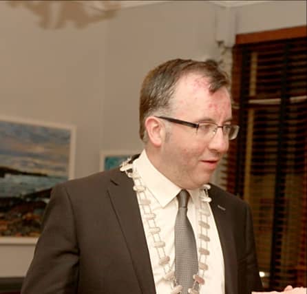 Stepping down, Cllr Barry O'Neill confirmed he will not be running in the local elections in May