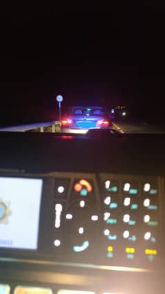 Gardaí in Sligo had a bit of a surprise when they stopped a vehicle on the N4 at Sligo and found the driver drinking a bottle of whiskey.