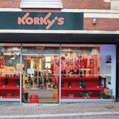 Korkys marked its final day trading this Monday, while Art & Hobby, below, also closed doors Pictures: Adrian Butler