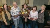 Anne Reynolds, Anne O'Donoghue and Kay Meany pictured with Lisa Morris and Anne Shortall at Amber