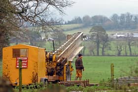 Drilling in the Bohermore area of County Limerick