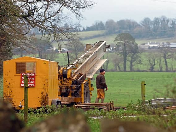 Drilling in the Bohermore area of County Limerick