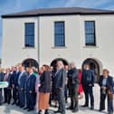 Crowds pictured at the opening of Market House in Portarlington