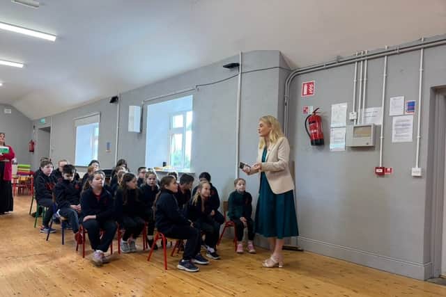 "Through creative and interactive learner experiences, pupils explore four key European elements: historical development, geographical awareness, culture and creativity, and European institutions," principal Barry Whelan told the Leinster Express / Laois Live.