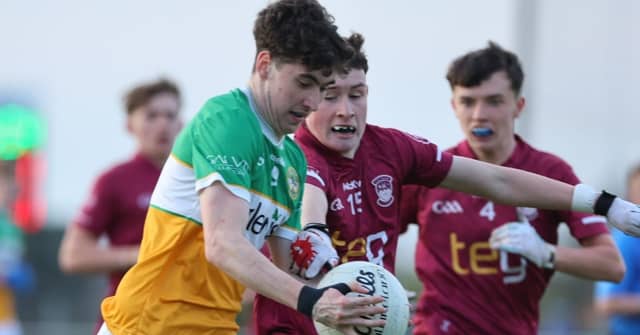Patrick Duffy bursts forward for Offaly. Picture Ger Rogers