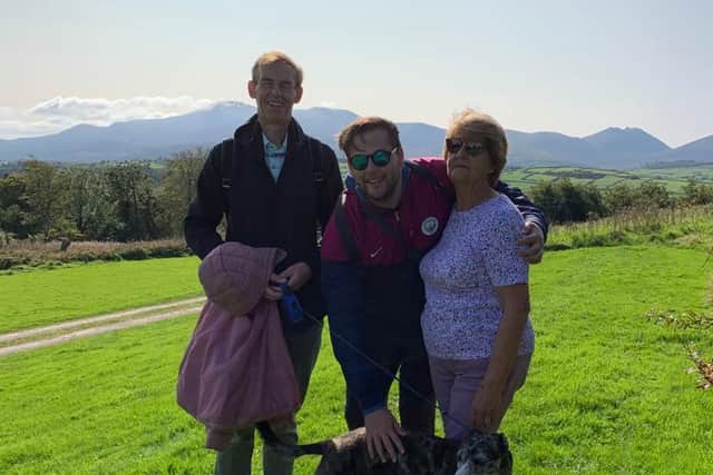 Life had changed very suddenly, especially for Neil’s mother Rosemary Howarth, but he said support from the charity Marie Curie helped her to process her grief and rebuild her confidence.