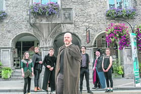 Tommy McDarby, Sorcha Cox, Michael Somers, Paul McManus, John Rice, Aoife Coady and Sean Gordon Dalton during rehearsals