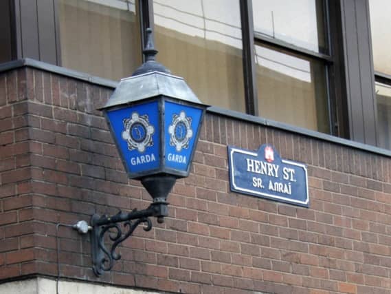 The man is being detained at Henry Street garda station