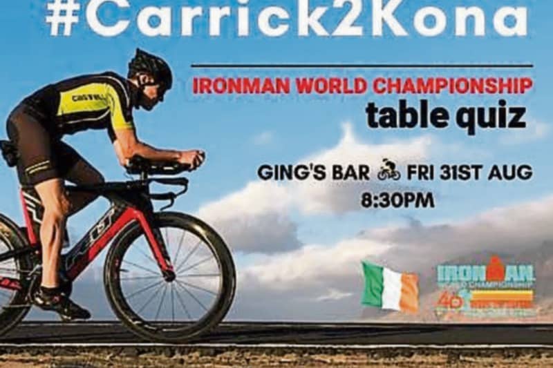 Table Quiz in aid of Carrick Ironman Donnacha Holmes