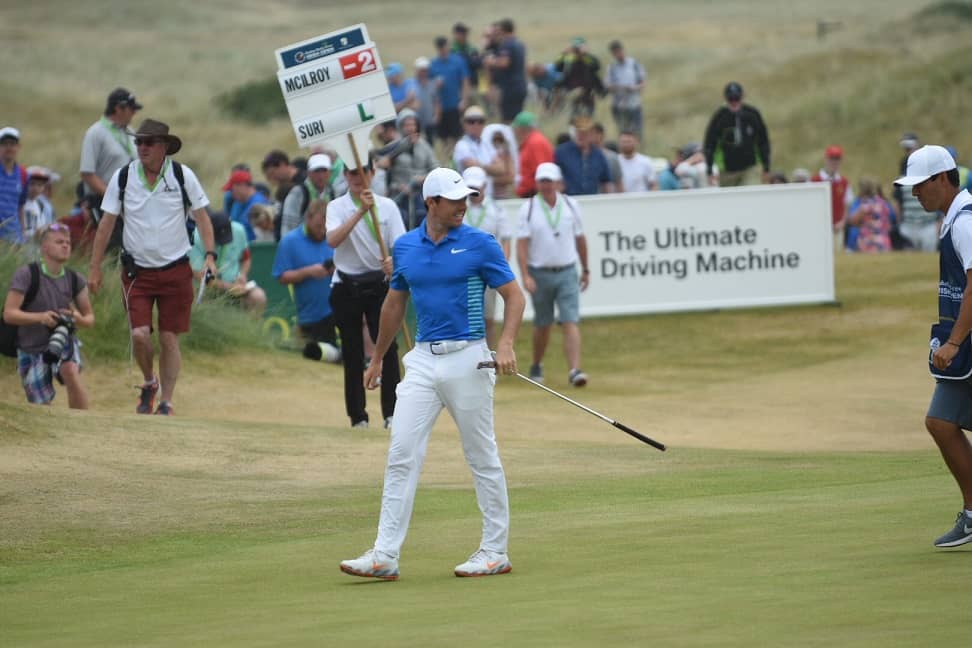 Rory McIlroy pictured  during his third round Photo Geraldine Diver