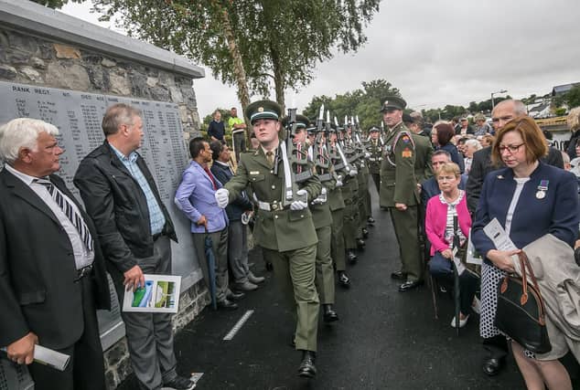 At the War Memorial