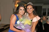 Annie Bell the first Donegal girl town to represent the town at the International Mary from Dungloe festival in many years pictured with Alesha Medford, the reigning Mary from Dungloe.