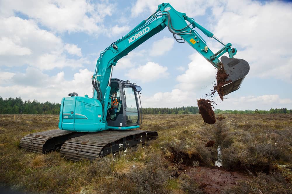 One of the new machines onsite in Longford.