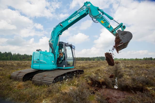 One of the new machines onsite in Longford.