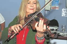 Fiddle player Mairead Ní Mhaonaigh