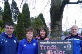 Michael Towey, Ailish Myles, Marie Holly and Sean Cashman from Templemore Ladies Football