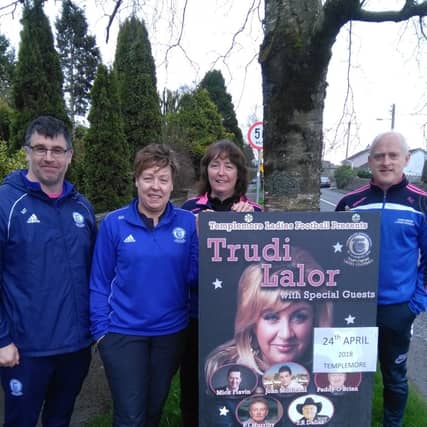 Michael Towey, Ailish Myles, Marie Holly and Sean Cashman from Templemore Ladies Football
