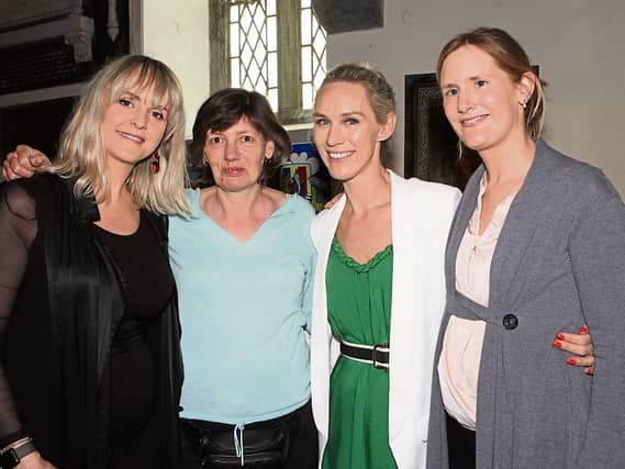 Tara Hartigan, Nicky McNamara, Dee Ryan and Jennifer Caffrey, Castleconnell at the Saints and Sinners concert in All Saints Church Picture: Dave Gaynor