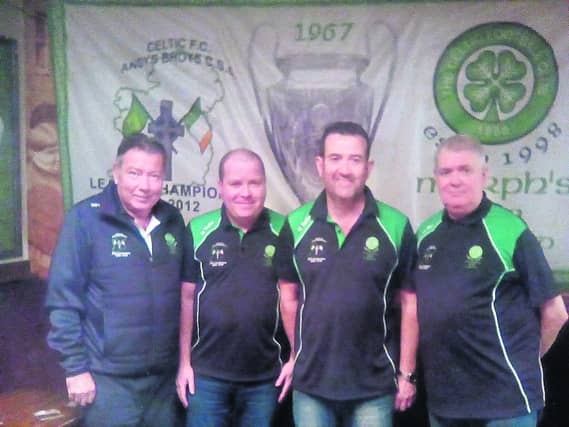 Gerry Reid, Eddie Curran, Michael Murphy and Eamonn Greene.